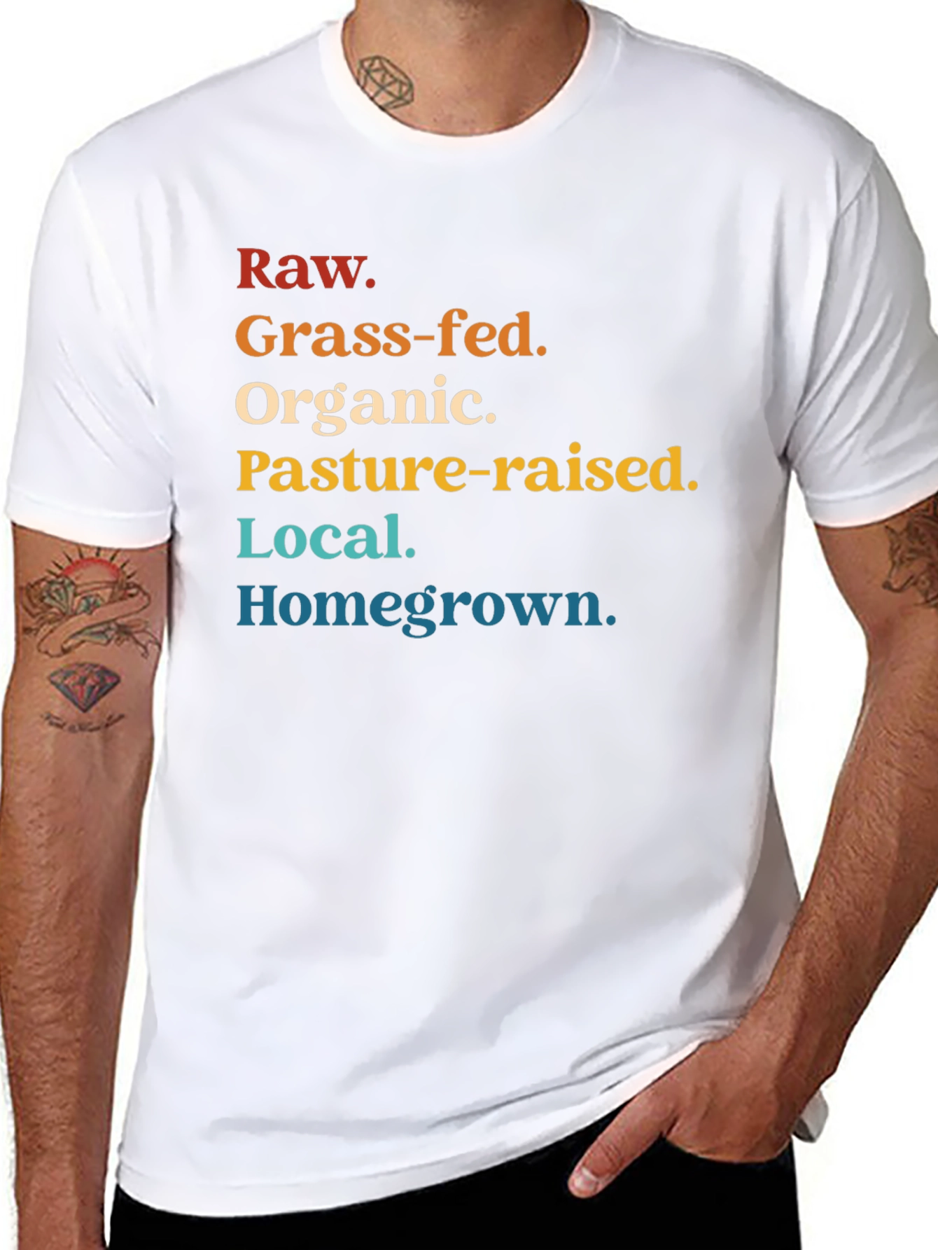 Raw Grass-fed Organic T-Shirt