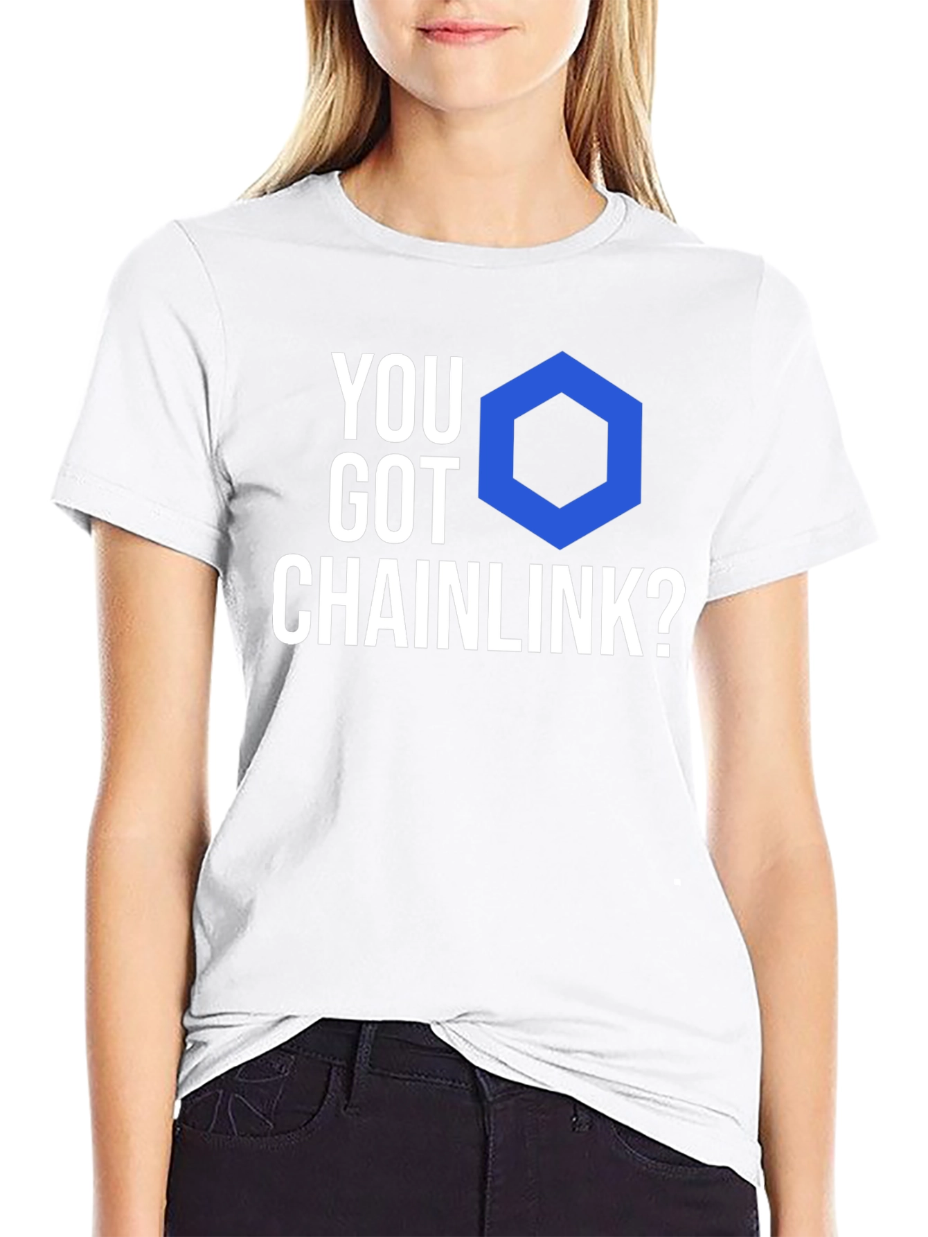 Chainlink T-Shirt Crypto Tee Blockchain Shirt