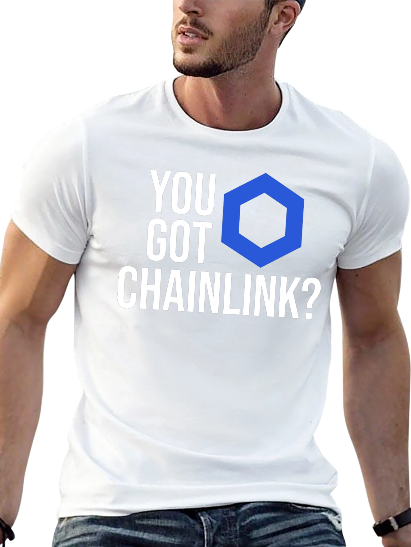 Chainlink T-Shirt Crypto Tee Blockchain Shirt