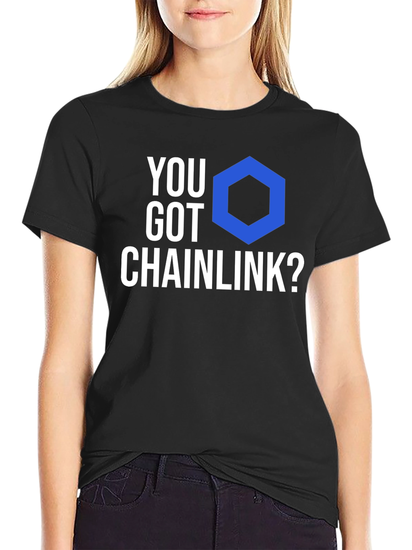 Chainlink T-Shirt Crypto Tee Blockchain Shirt