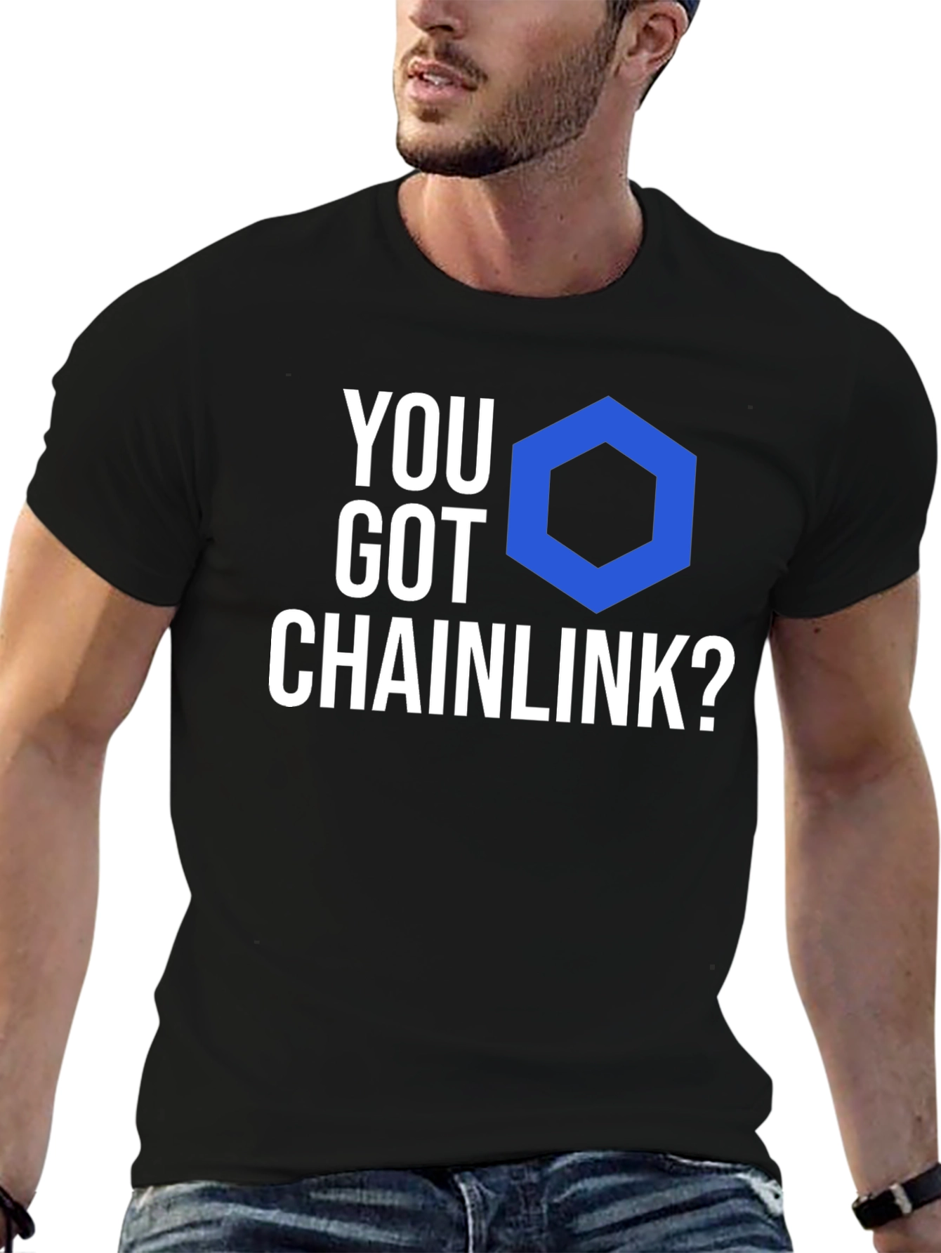 Chainlink T-Shirt Crypto Tee Blockchain Shirt