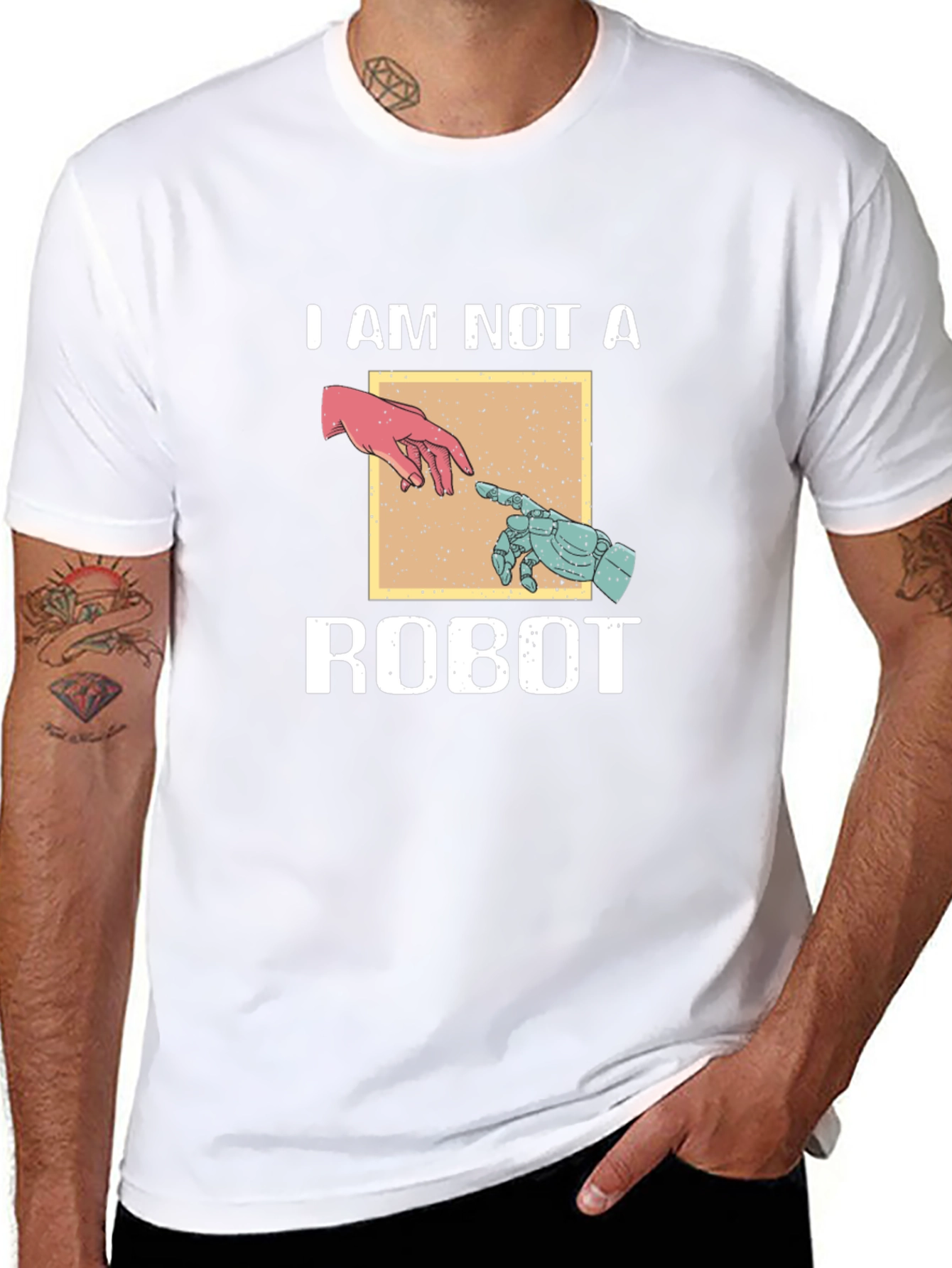 I Am Not A Robot Graphic Tee