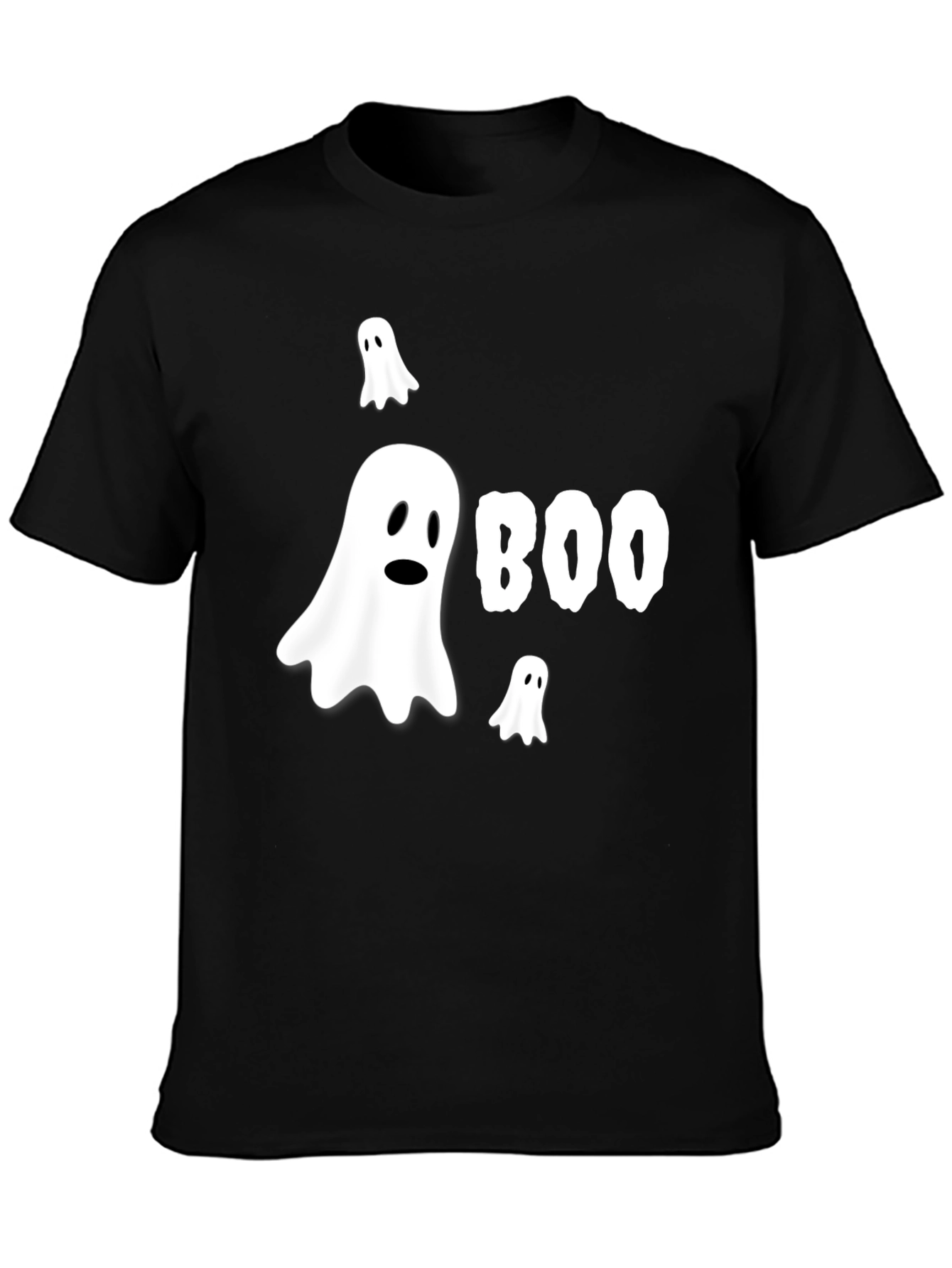 Spooky Boo Ghost Graphic T-Shirt