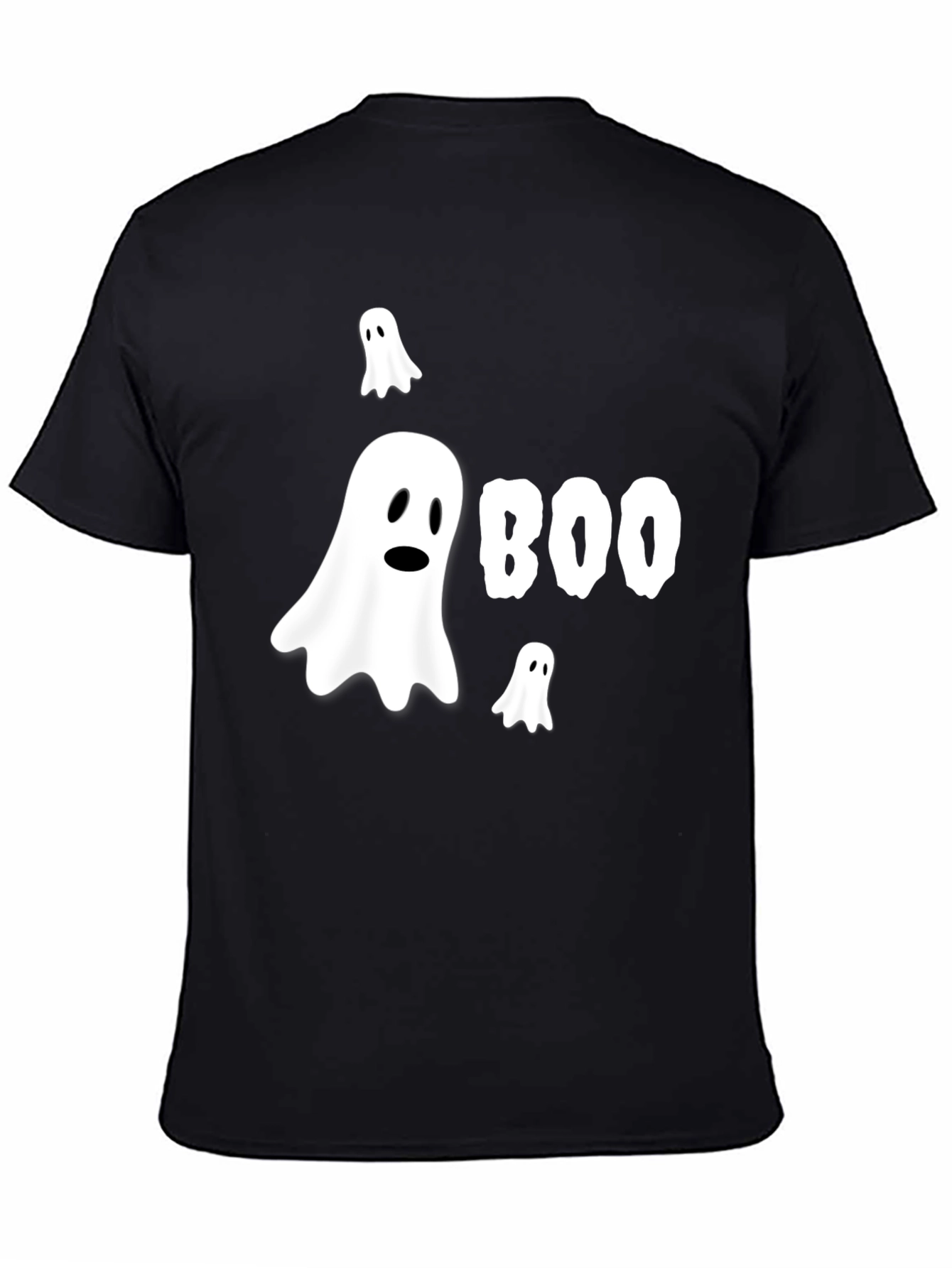 Spooky Boo Ghost Graphic T-Shirt