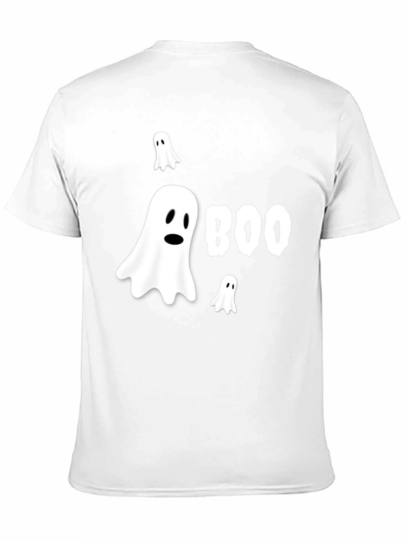 Spooky Boo Ghost Graphic T-Shirt