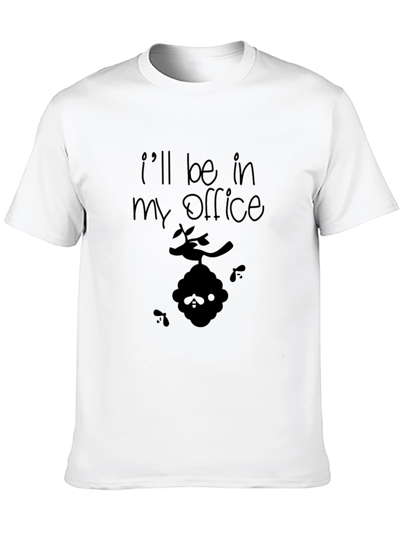Mens Ill Be In My Office Beehive Graphic T-Shirt