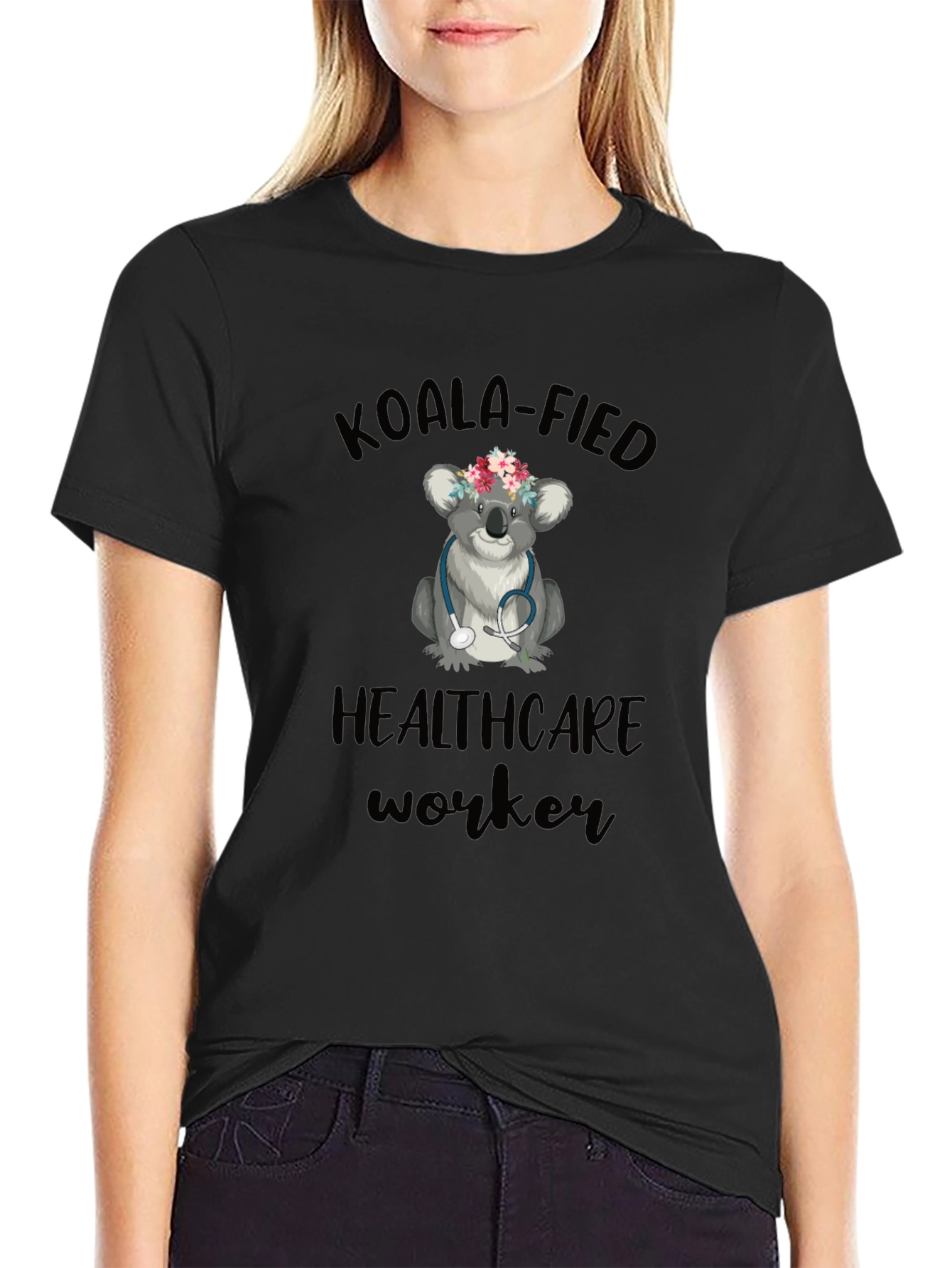 Koala-fied Healthcare Worker Graphic Tee