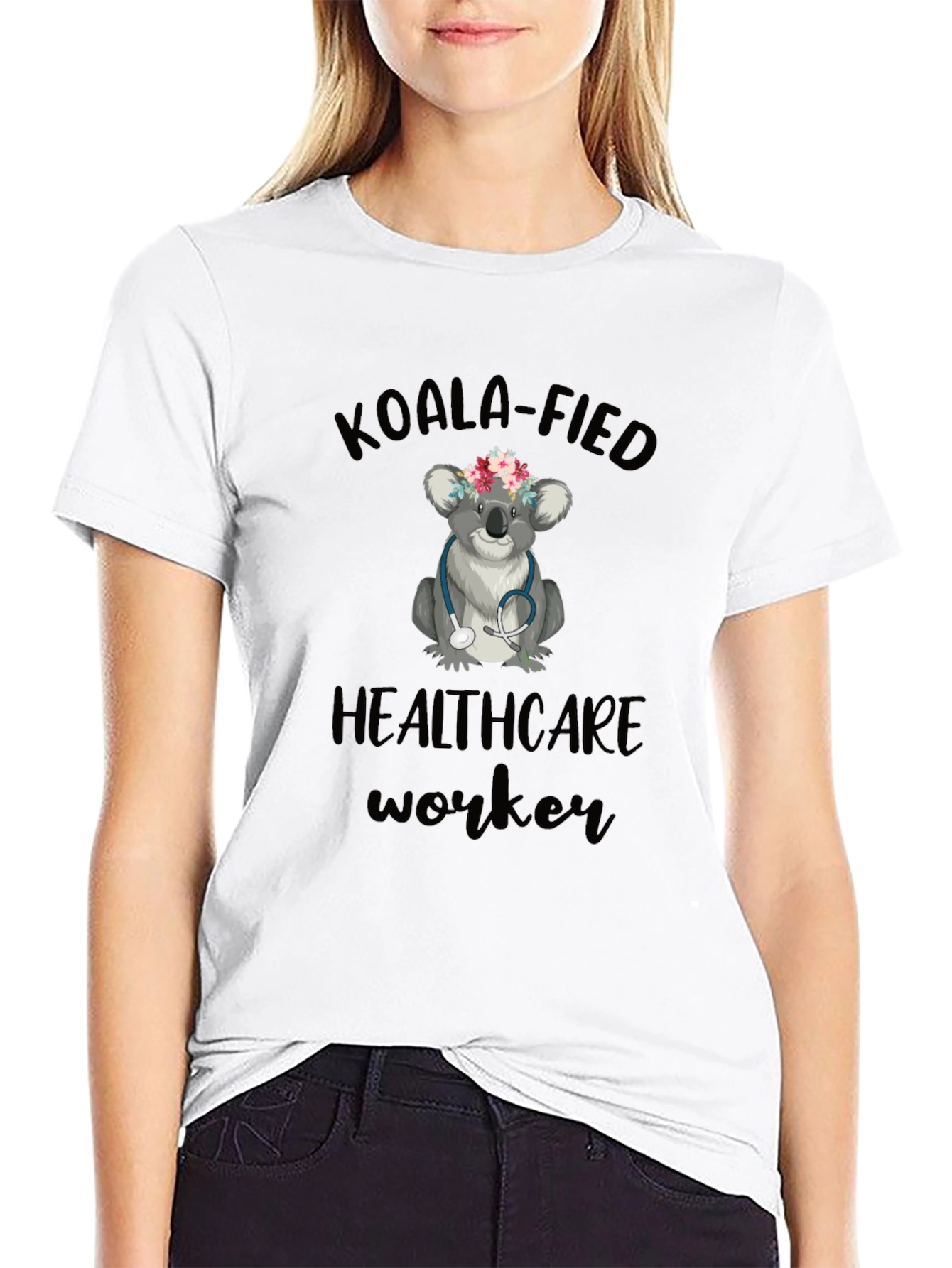 Koala-fied Healthcare Worker Graphic Tee
