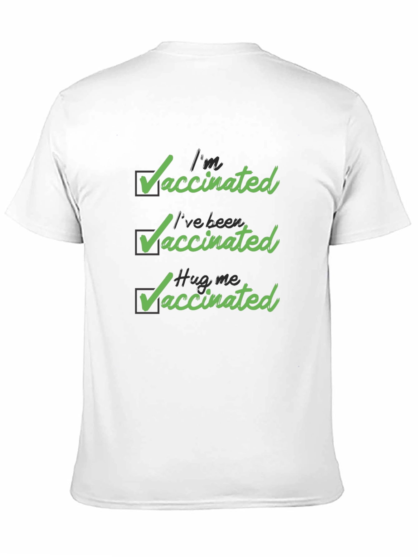 Vaccinated Novelty Graphic T-Shirt