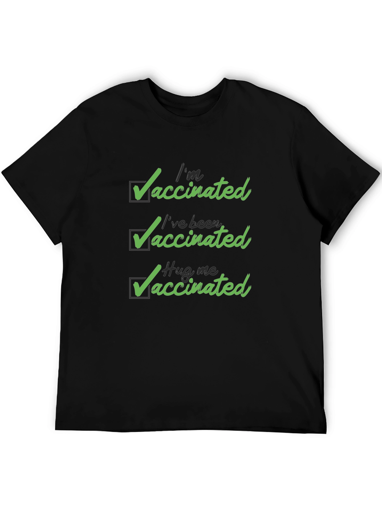 Vaccinated Novelty Graphic T-Shirt