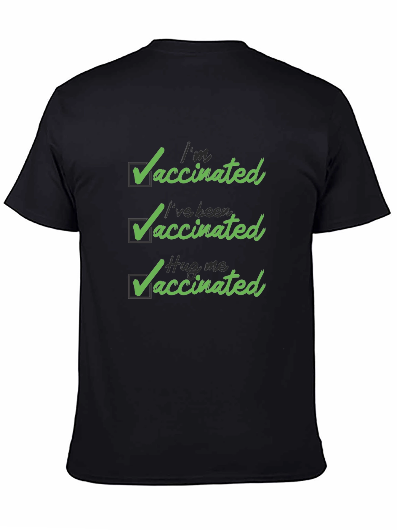 Vaccinated Novelty Graphic T-Shirt