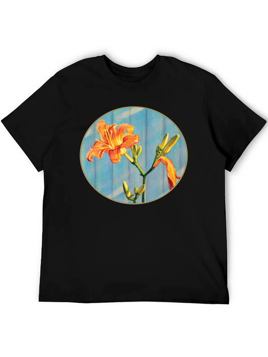 Floral Graphic Tee - Unique Flower Design