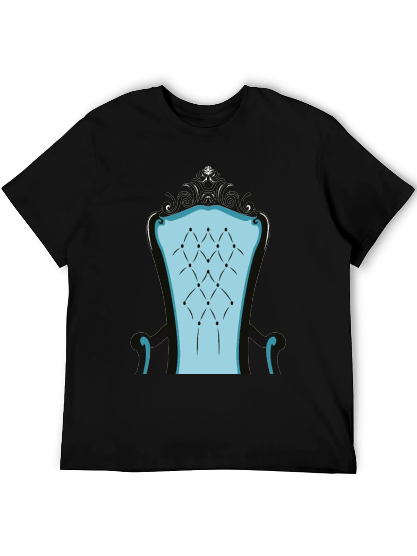 Throne Graphic Tee - Blue Chair Design