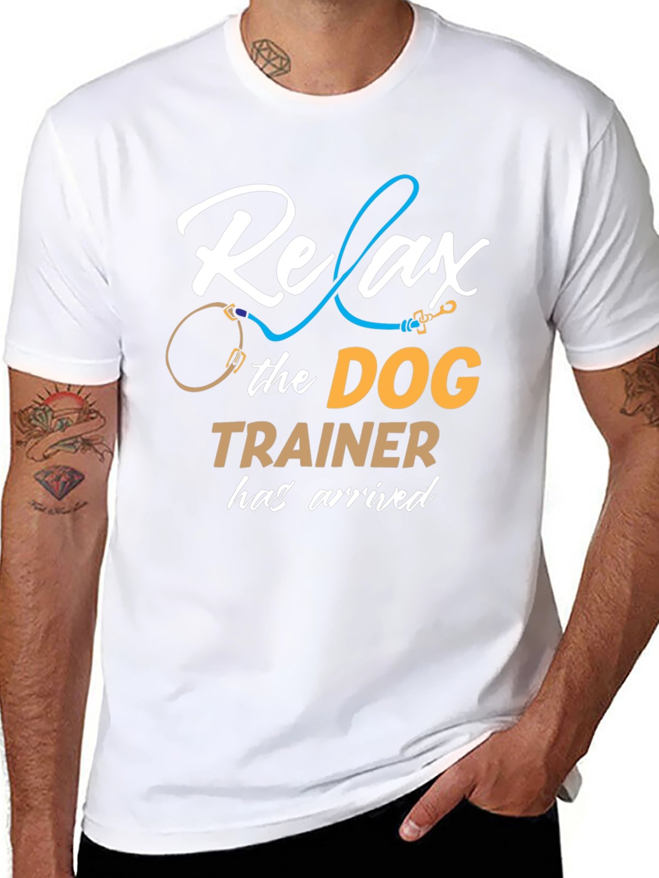 Relax the Dog Trainer Has Arrived T-Shirt