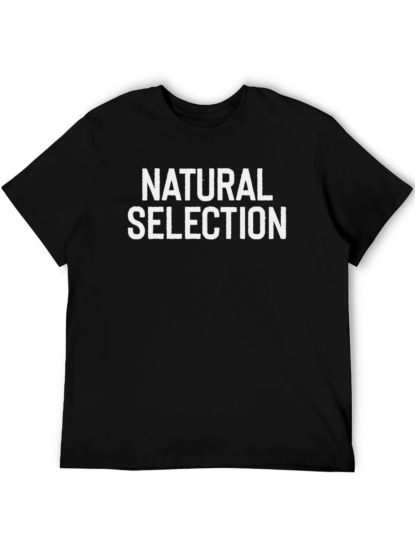 Natural Selection Graphic Tee - Mens Black T-Shirt