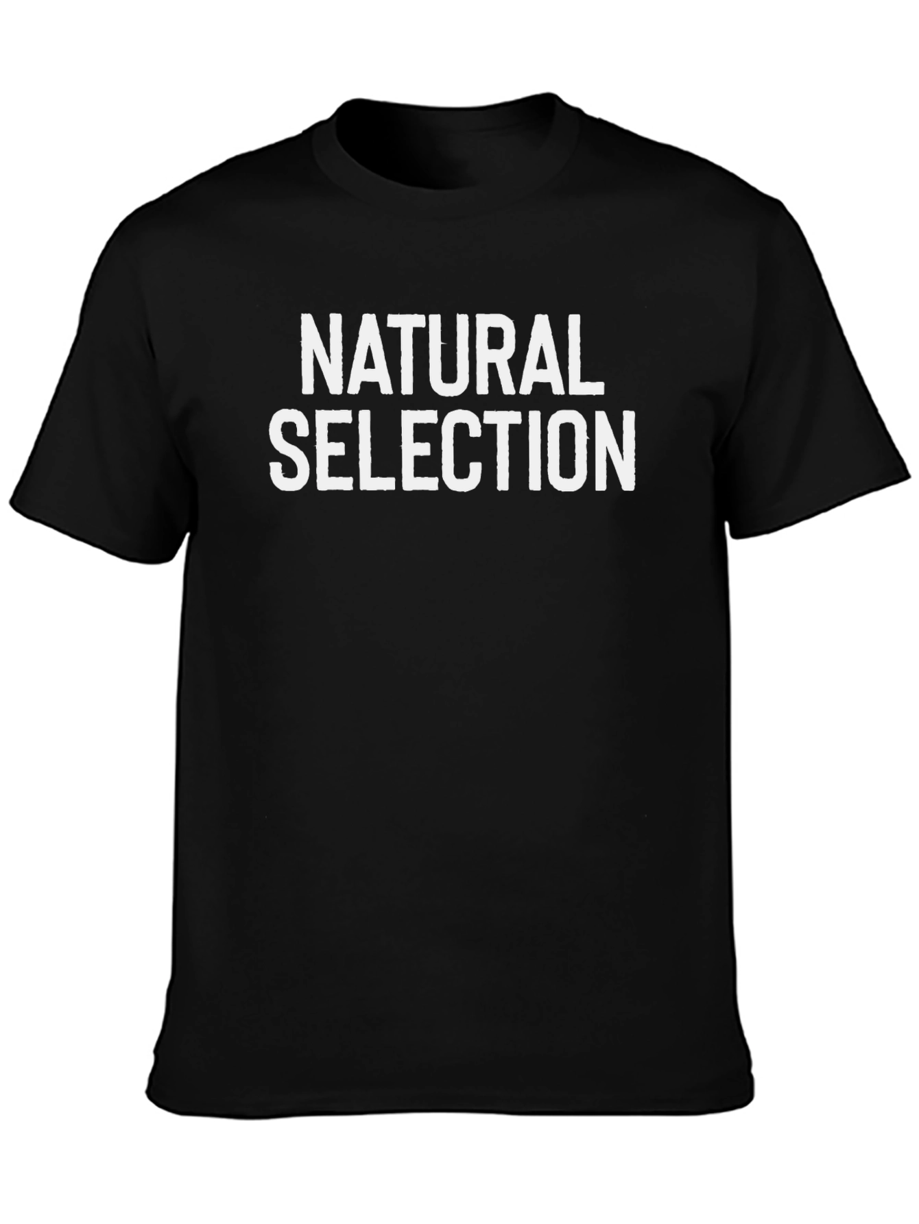 Natural Selection Graphic Tee - Mens Black T-Shirt