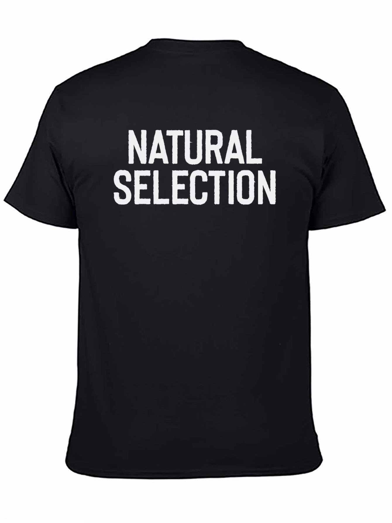 Natural Selection Graphic Tee - Mens Black T-Shirt