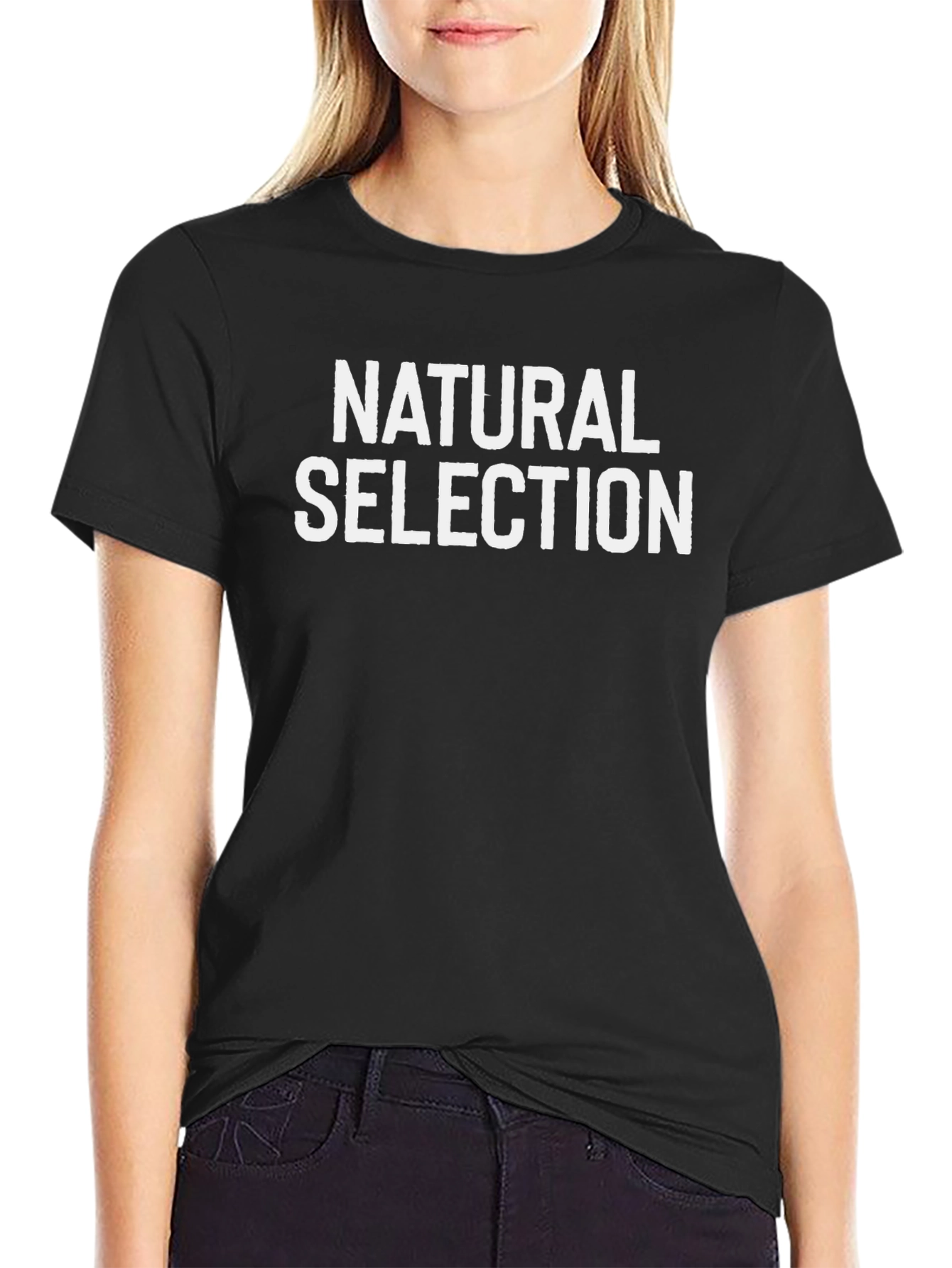Natural Selection Graphic Tee - Mens Black T-Shirt