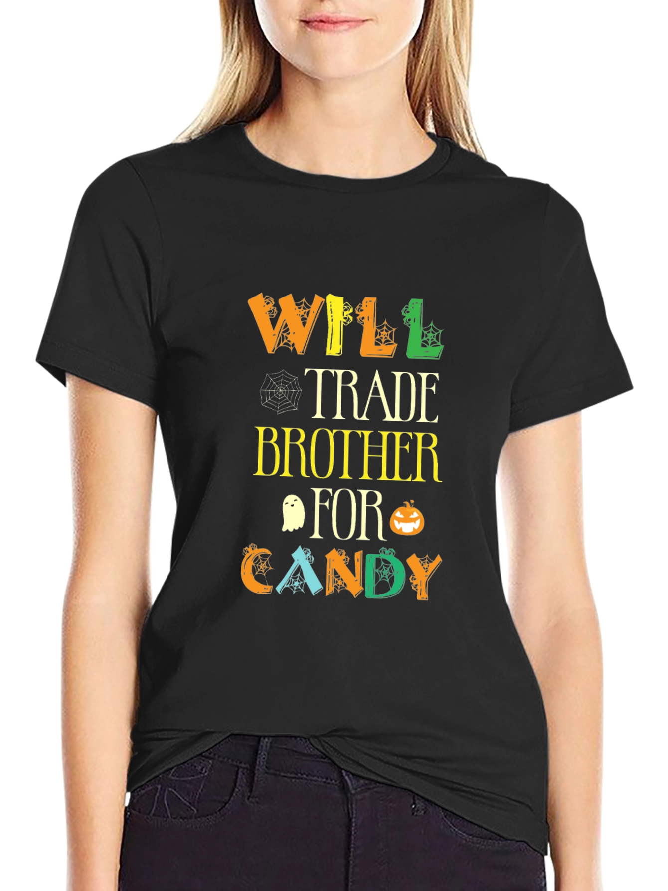 Will Trade Brother for Candy Halloween T-Shirt