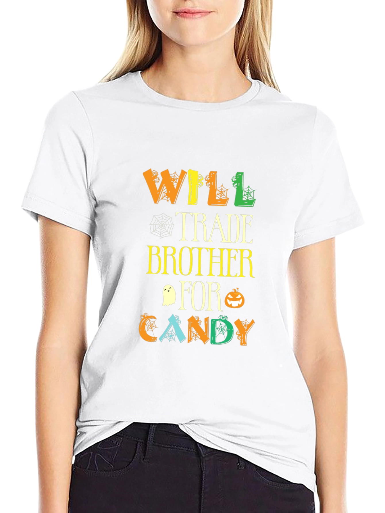 Will Trade Brother for Candy Halloween T-Shirt