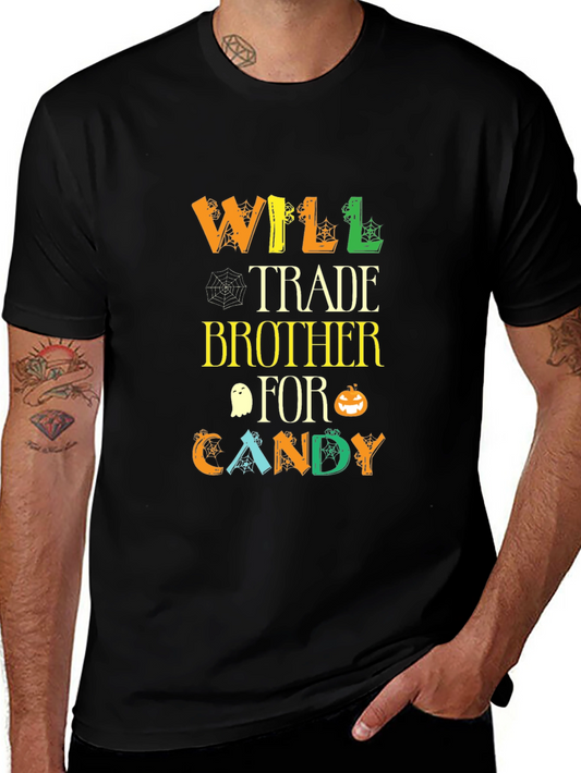 Will Trade Brother for Candy Halloween T-Shirt