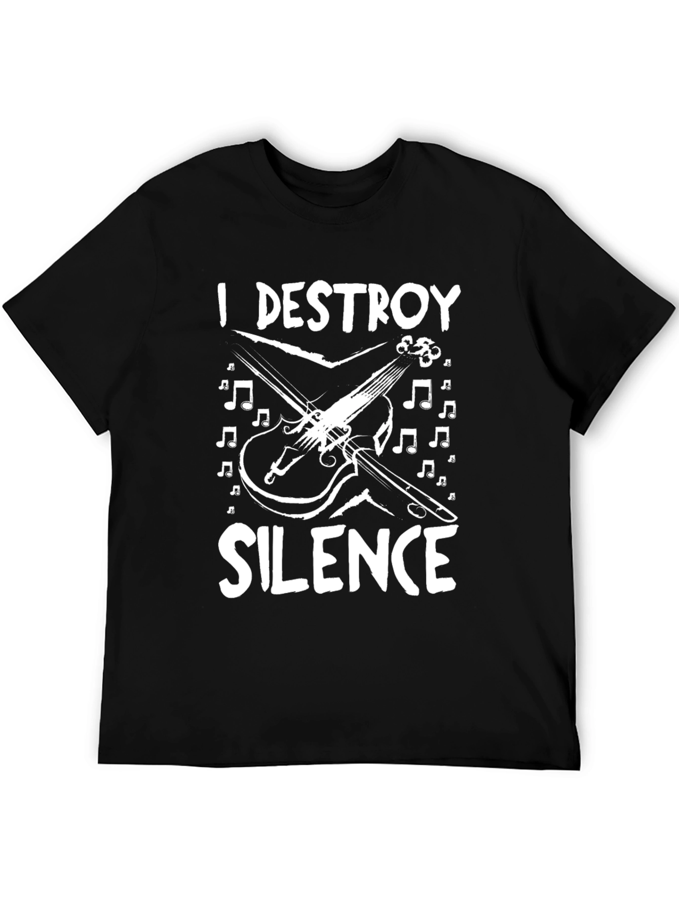 I Destroy Silence T-Shirt - Musician Tee