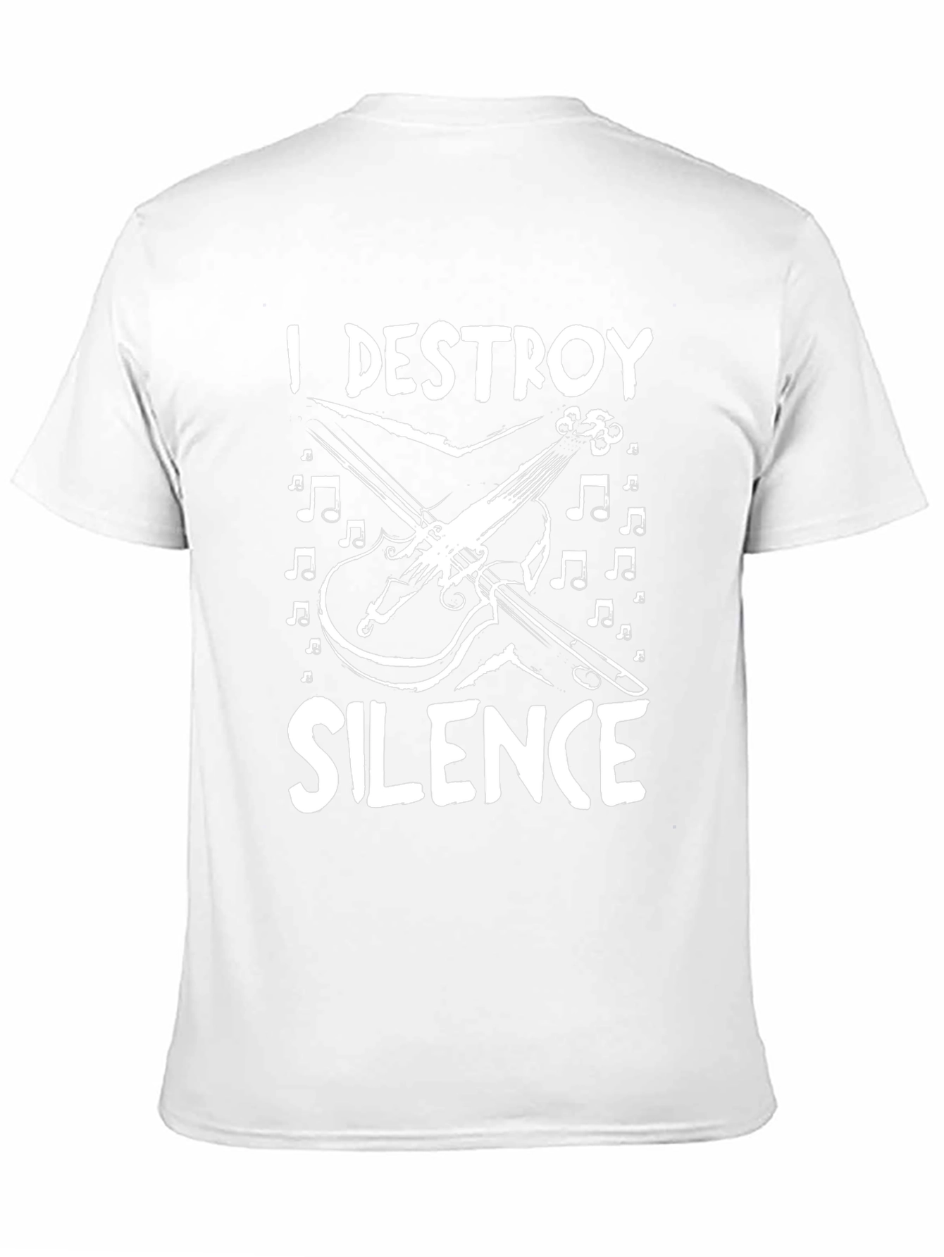 I Destroy Silence T-Shirt - Musician Tee