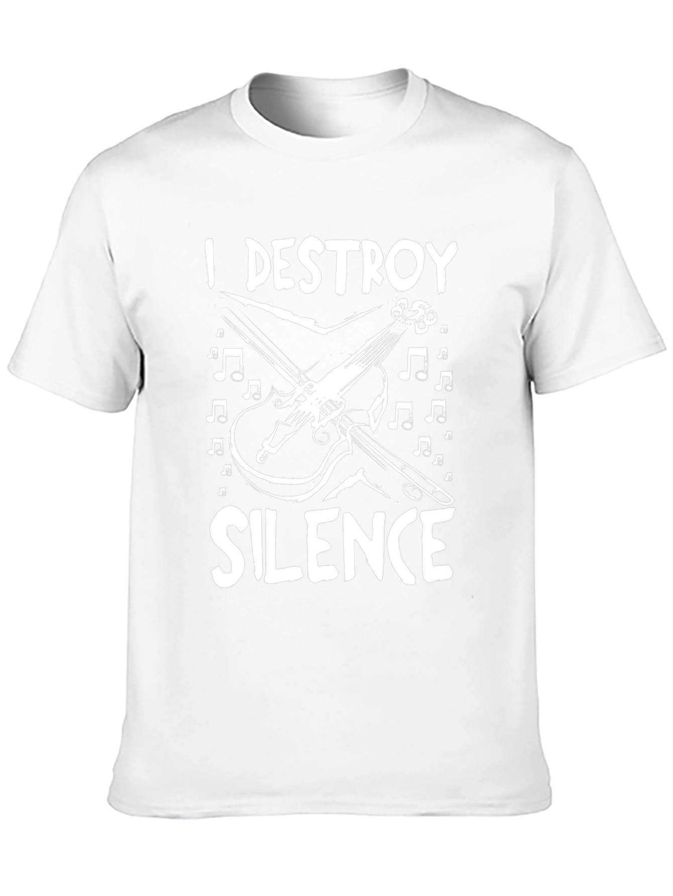I Destroy Silence T-Shirt - Musician Tee