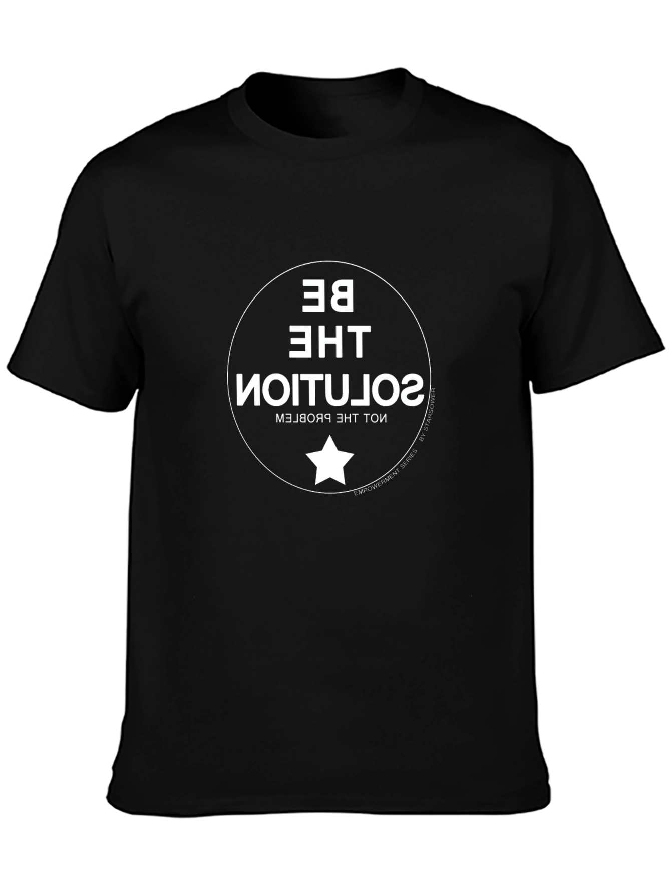 Be The Solution Graphic Tee - Black