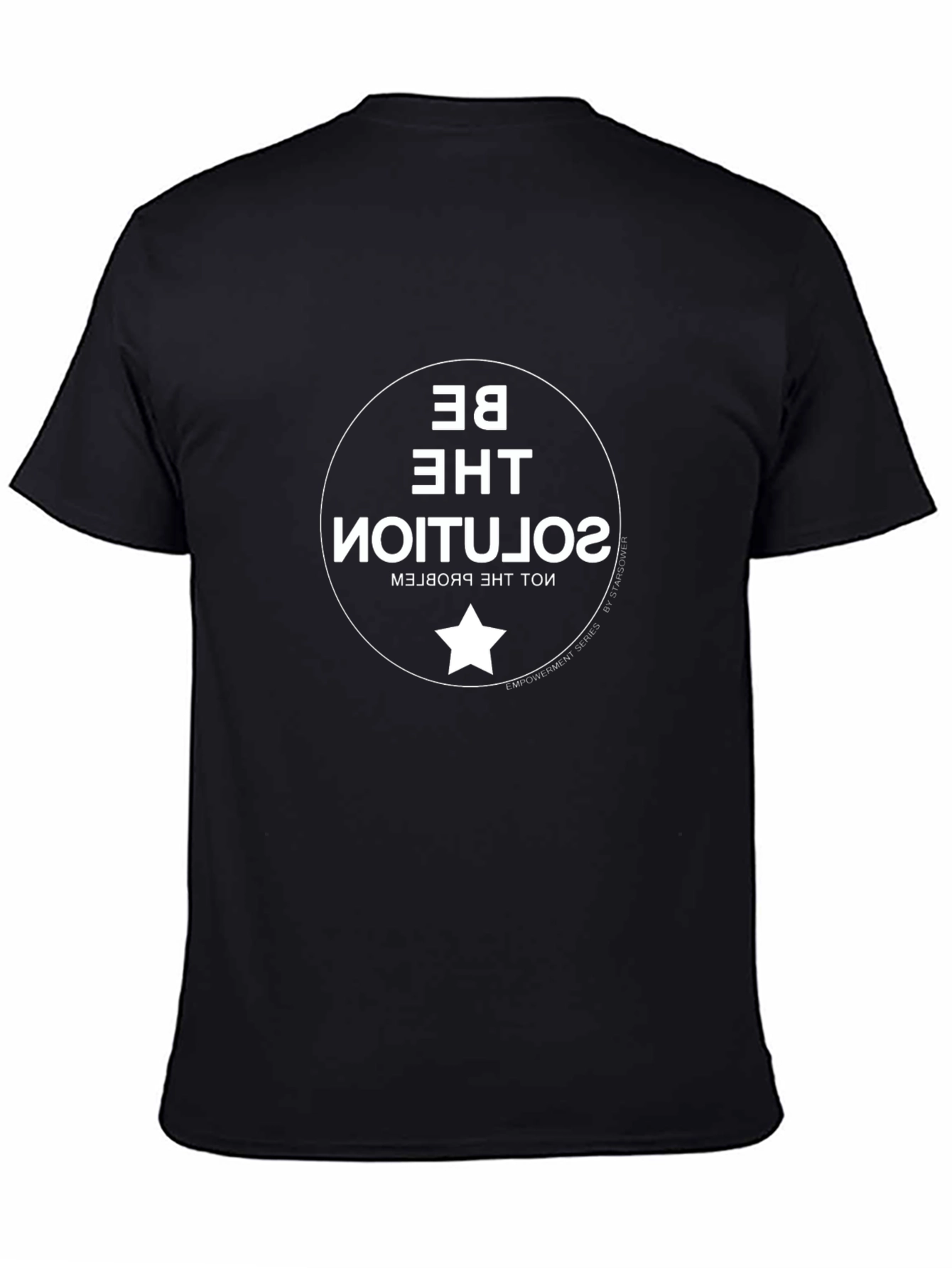 Be The Solution Graphic Tee - Black