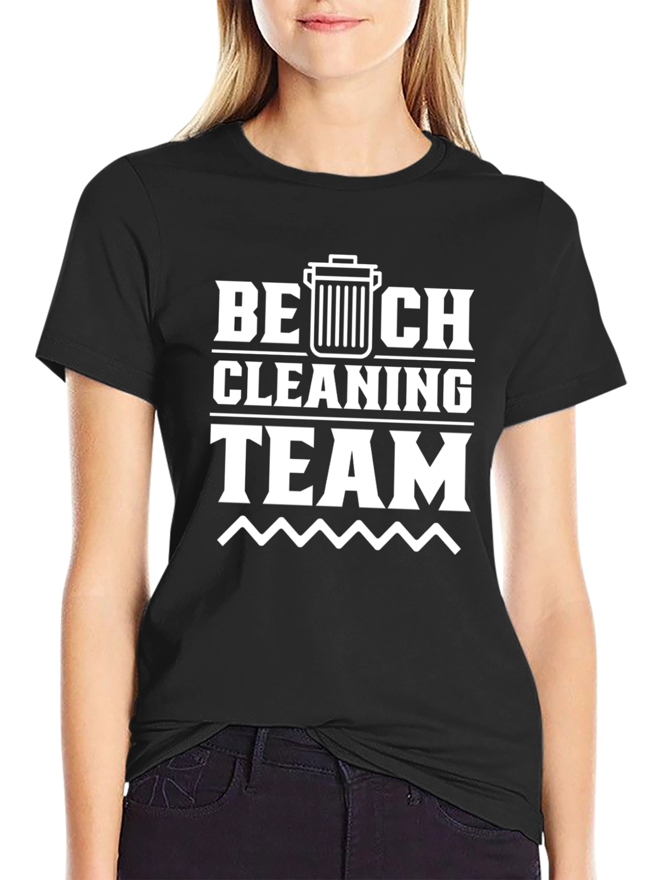 Beach Cleaning Team T-Shirt - Eco Friendly