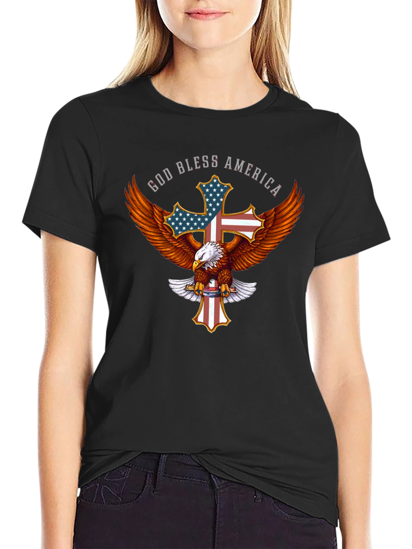 God Bless America Eagle T-Shirt