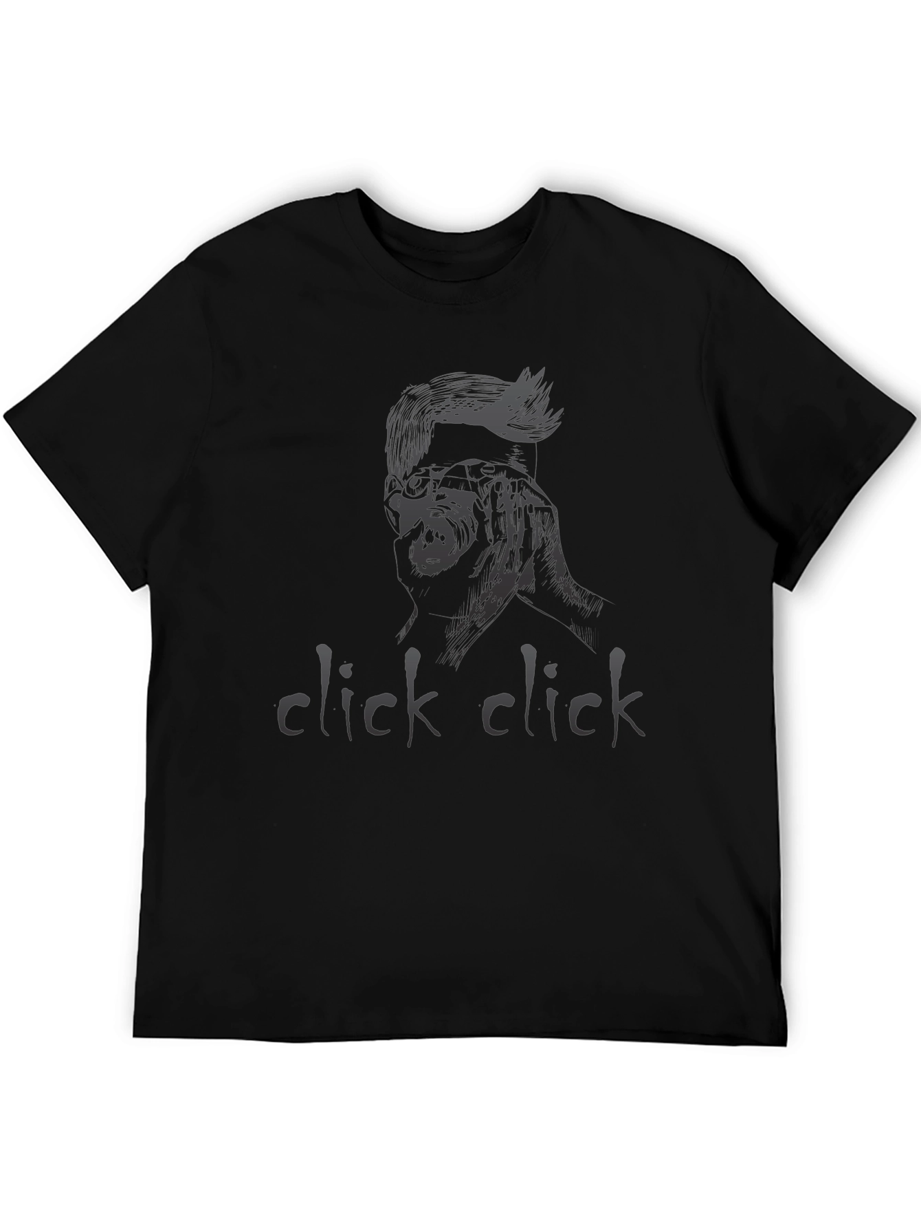 Click Click Graphic Tee - Edgy Style