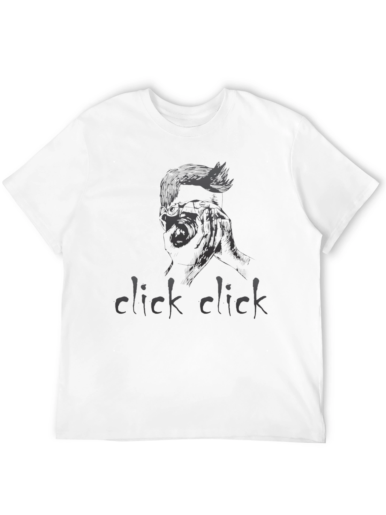 Click Click Graphic Tee - Edgy Style