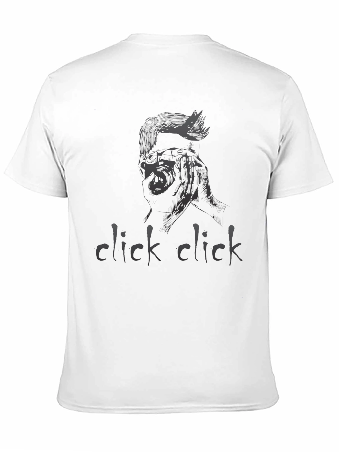 Click Click Graphic Tee - Edgy Style