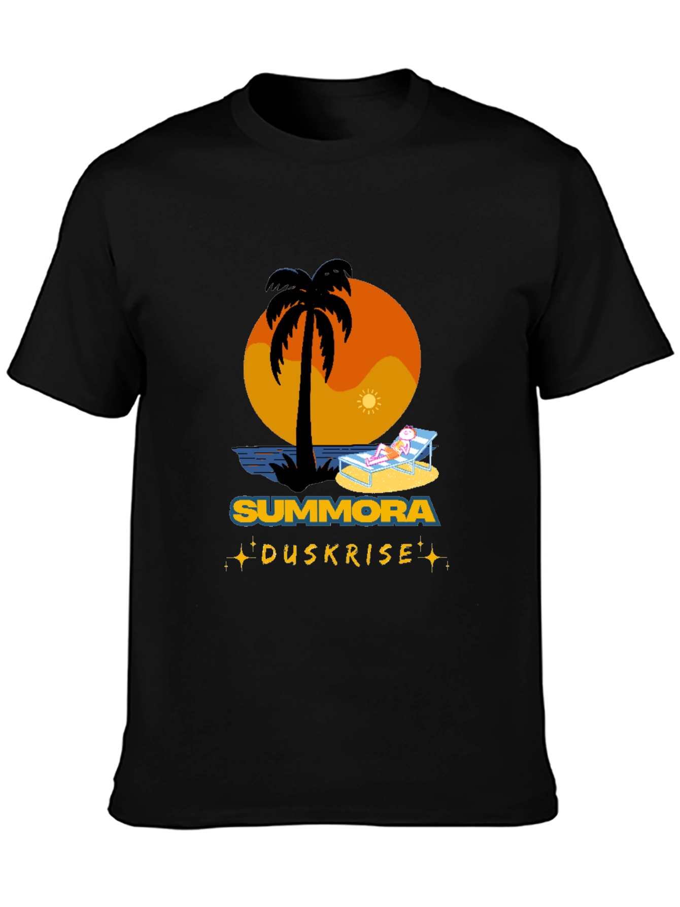 Summora Duskrise Beach Graphic Tee