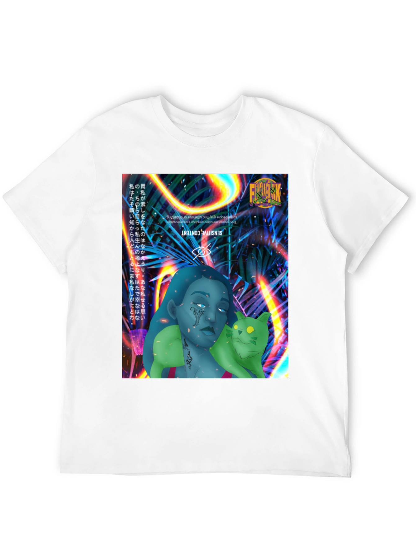 Graphic Print Tee - Edgy Streetwear