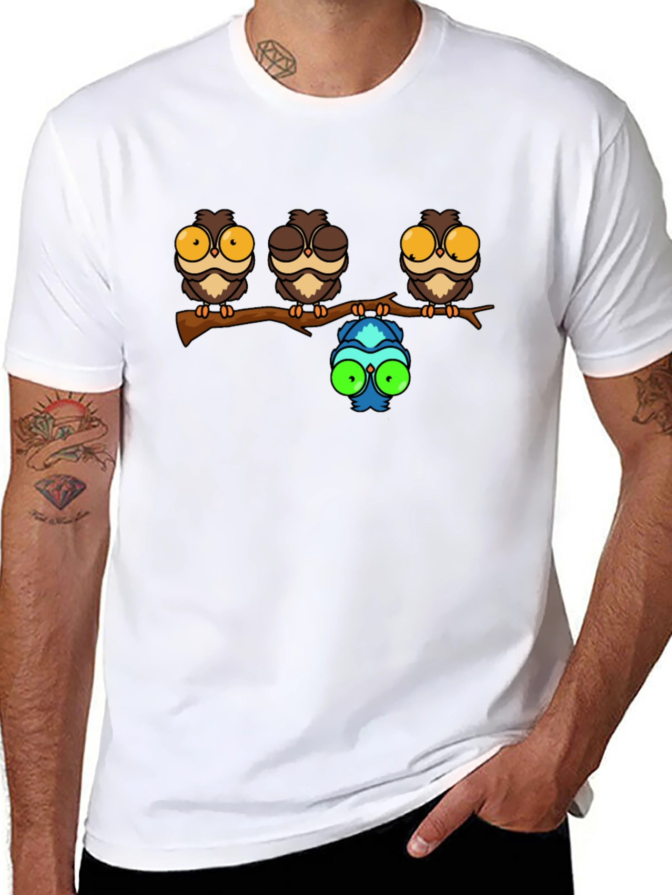Unique Owl T-Shirt - Stand Out From The Crowd