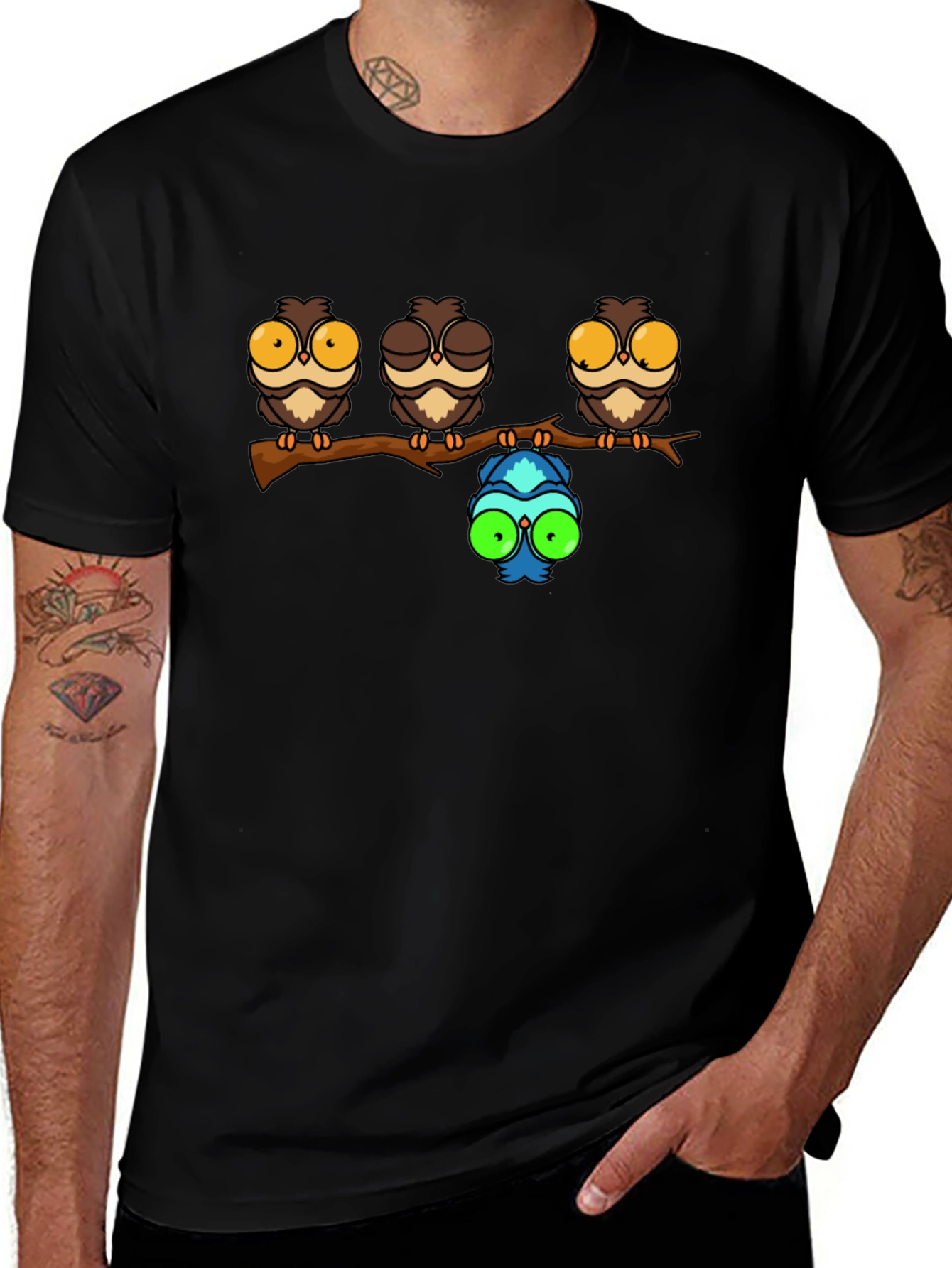 Unique Owl T-Shirt - Stand Out From The Crowd