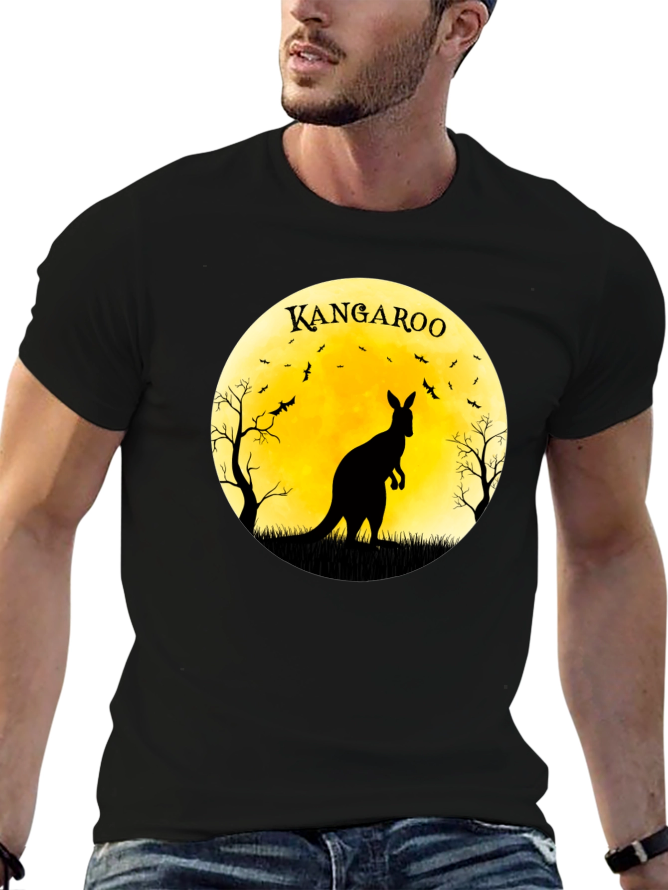 Kangaroo Silhouette T-Shirt - Graphic Tee