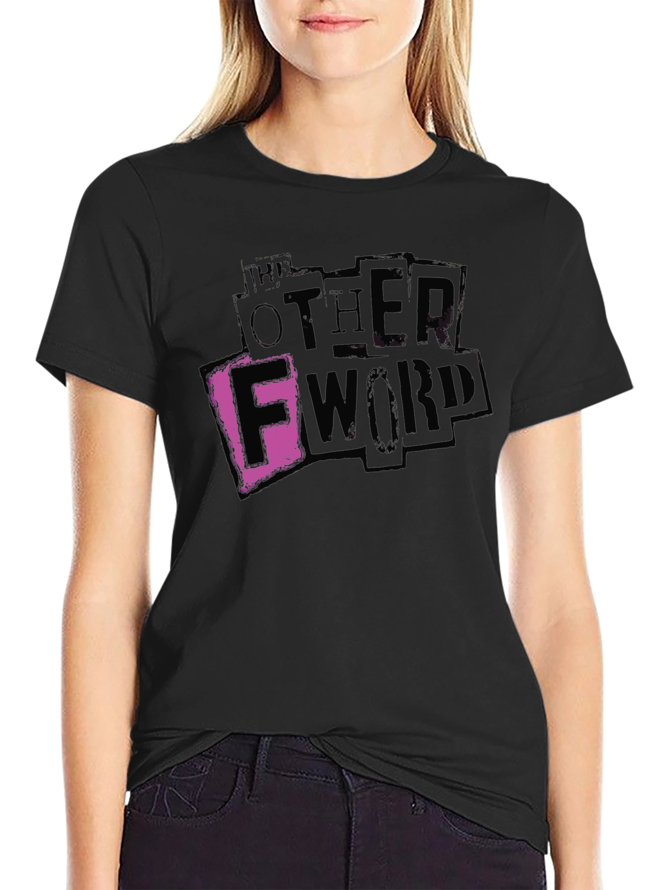 The Other F Word Black Graphic Tee