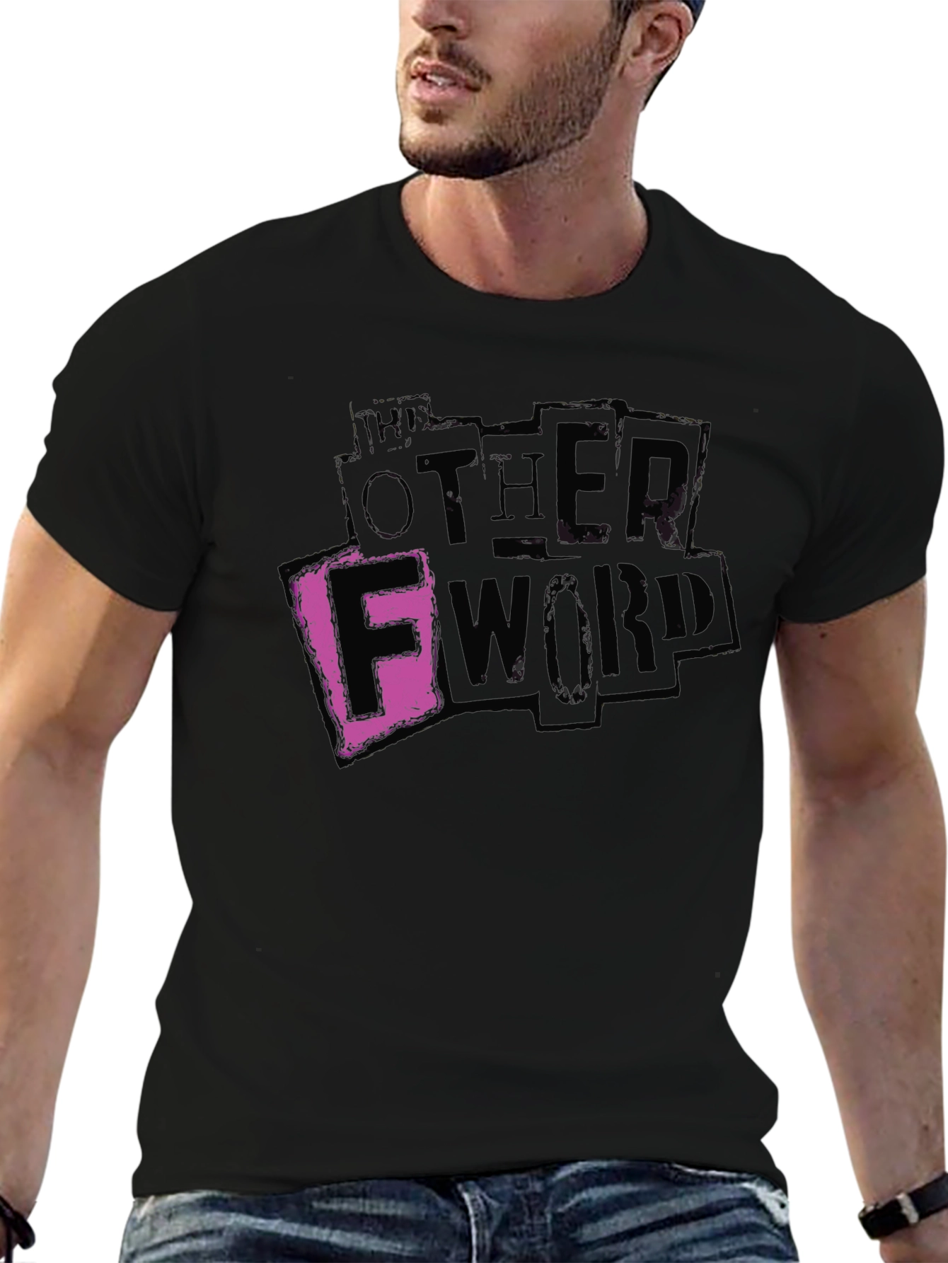 The Other F Word Black Graphic Tee