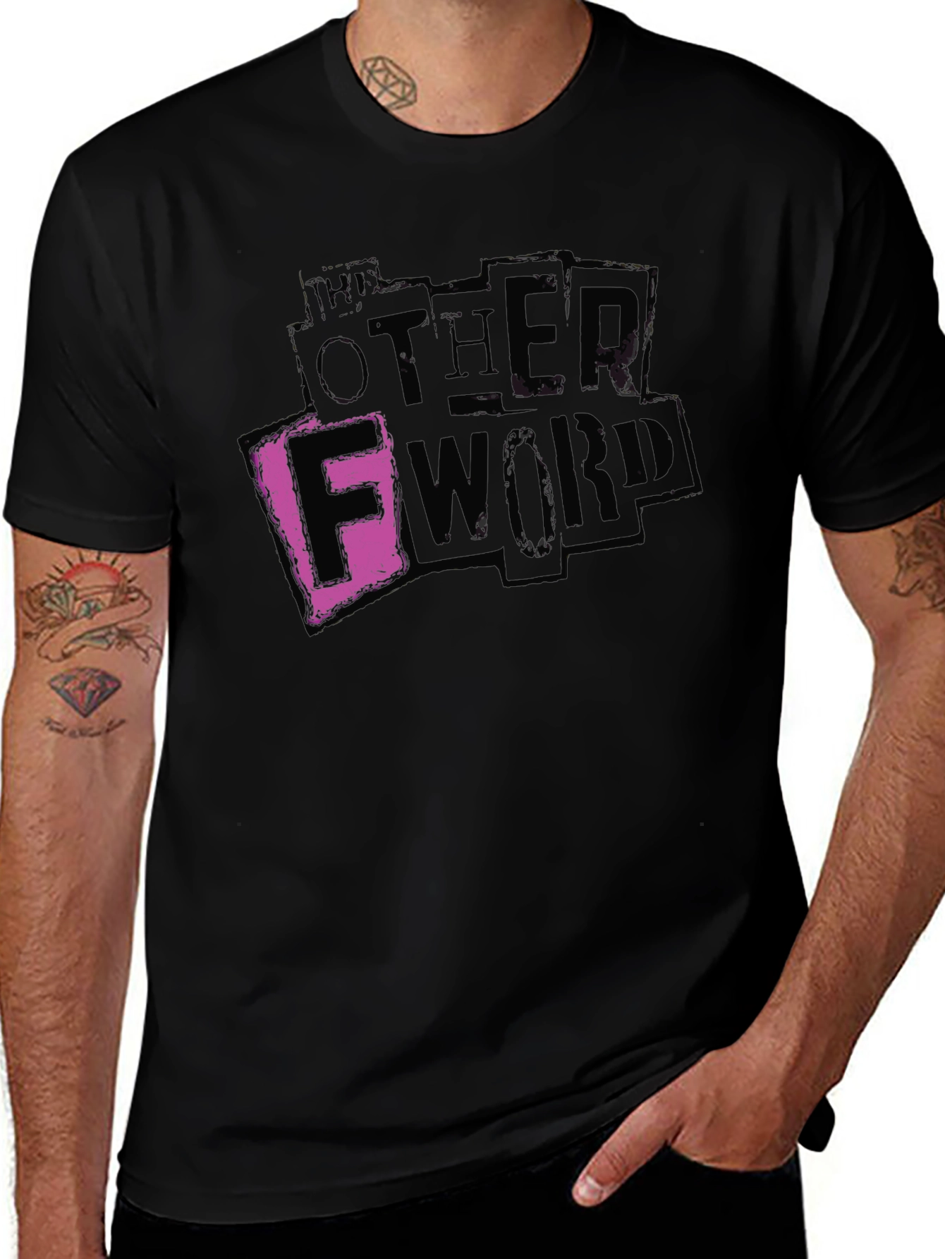 The Other F Word Black Graphic Tee