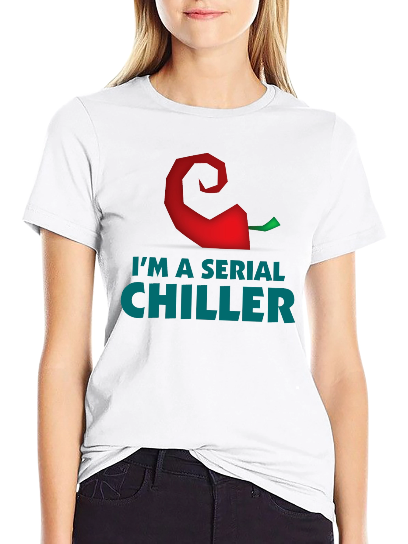 Im a Serial Chiller Graphic T-Shirt