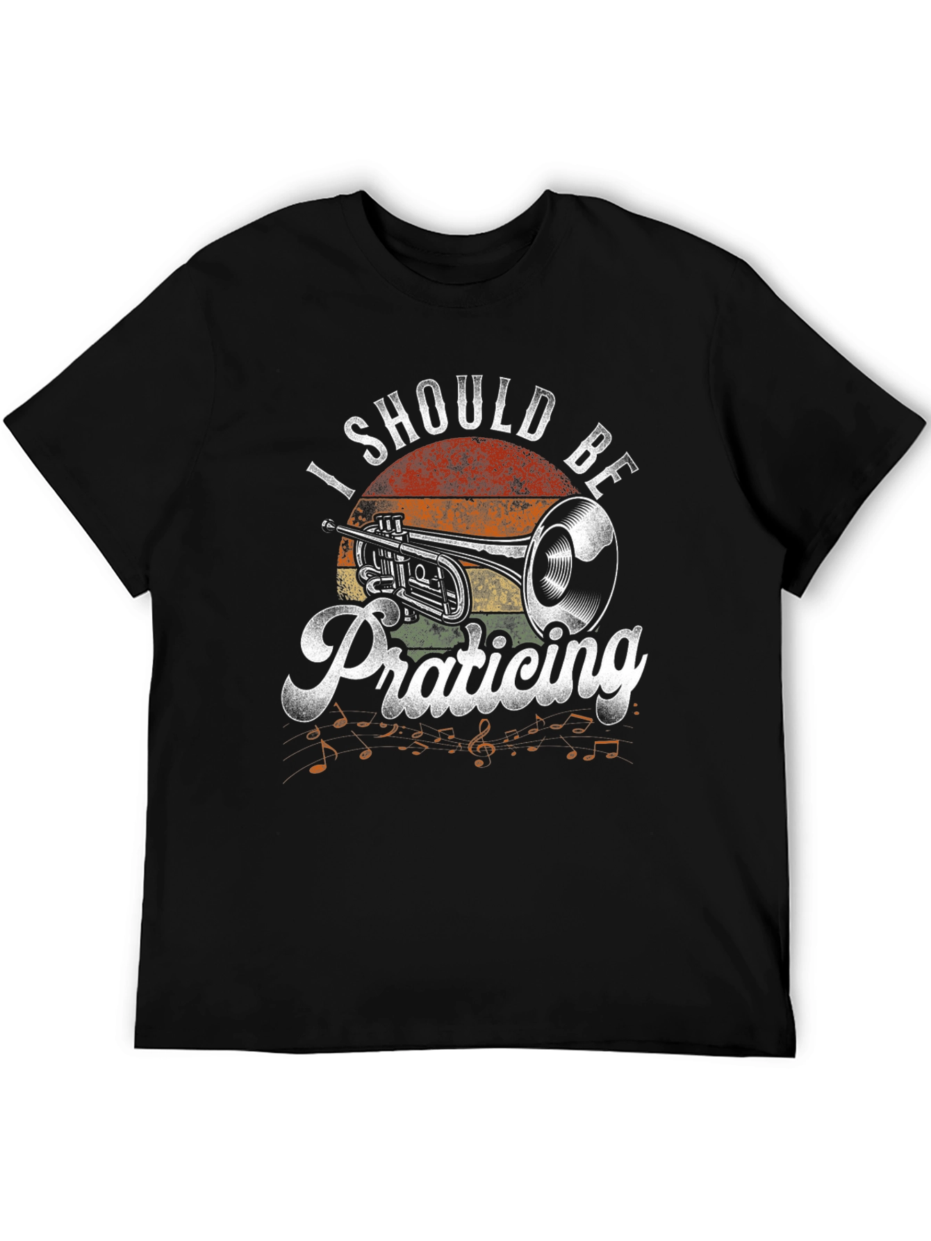 I Should Be Practicing T-Shirt - Musician Gift