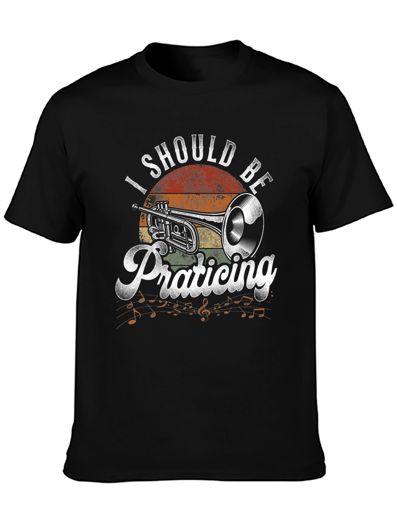 I Should Be Practicing T-Shirt - Musician Gift