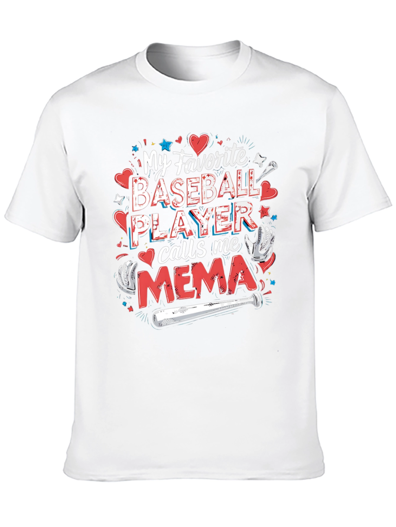 Baseball MEMA T-Shirt - Favorite Player