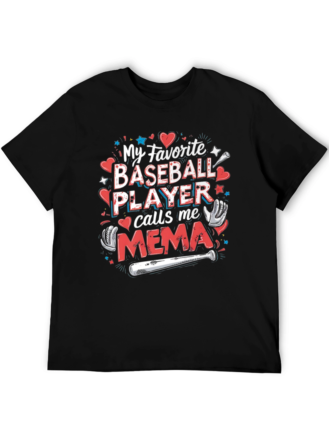 Baseball MEMA T-Shirt - Favorite Player