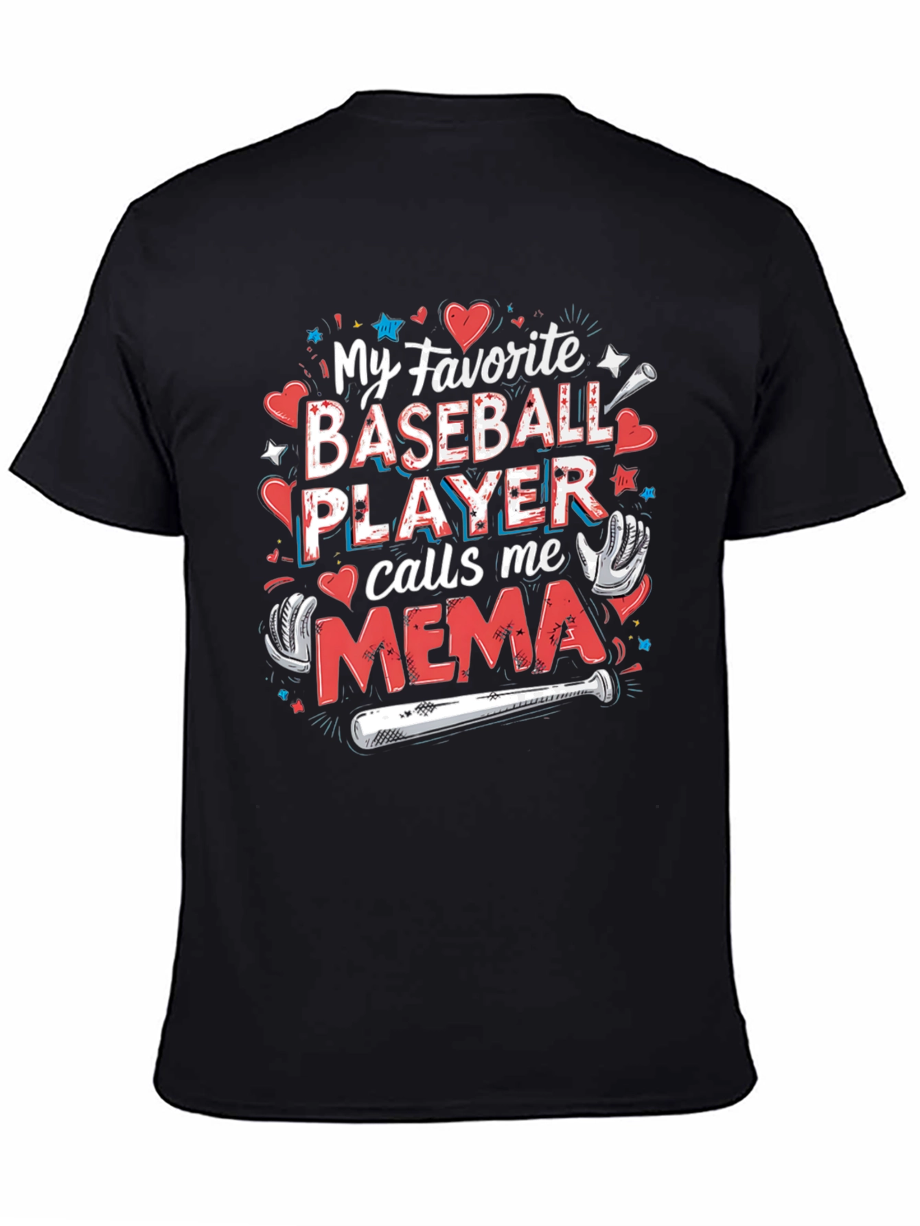 Baseball MEMA T-Shirt - Favorite Player