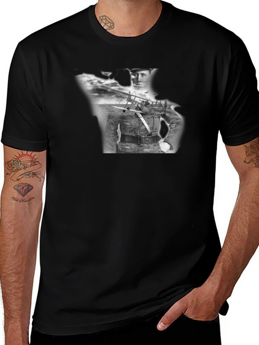 Vintage Aviator Graphic T-Shirt